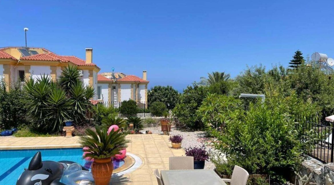 Karsiyaka Sea & Mountain View Villa 3 Bed - North Cyprus Property 9