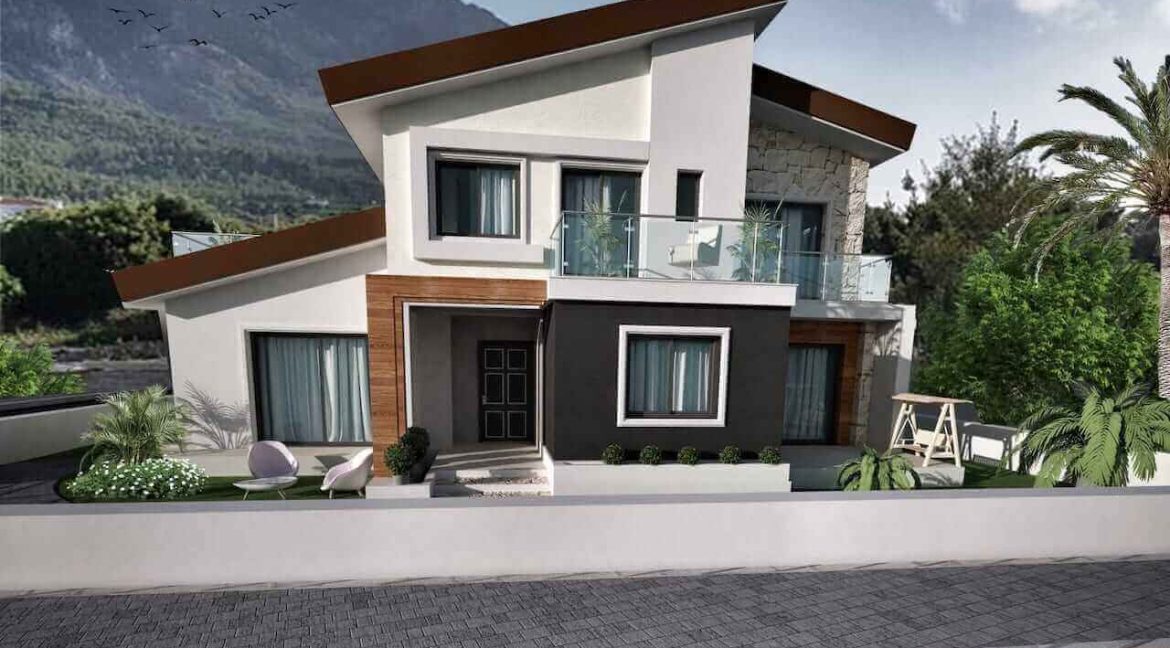 Lapta Amar Hillside Villas 3 Bed - North Cyprus Property 2