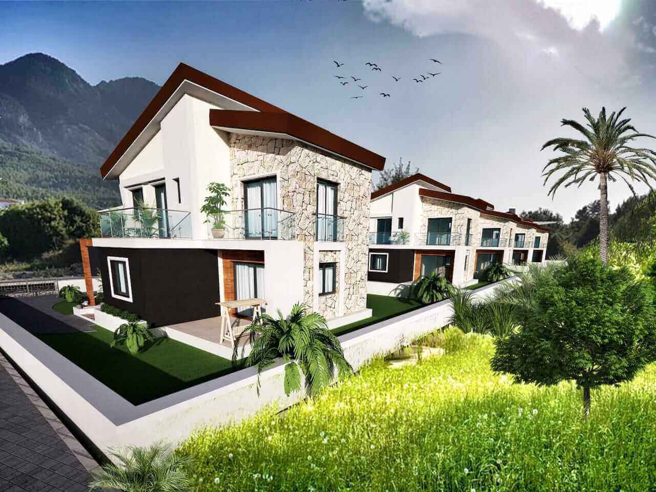 Lapta Amar Hillside Villas 3 Bed - North Cyprus Property 4