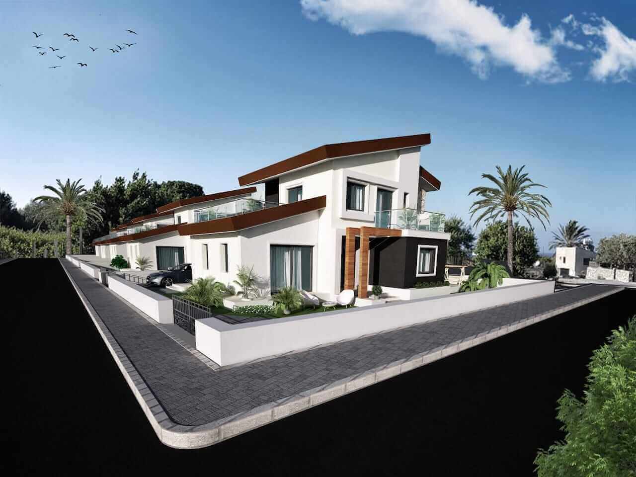 Lapta Amar Hillside Villas 3 Bed - North Cyprus Property 5