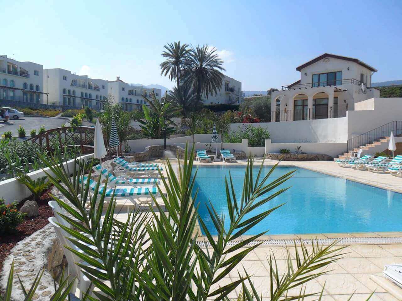 Bahceli Beachfront Seaview Villa 3 Bed Site Facilities - North Cyprus Property 1