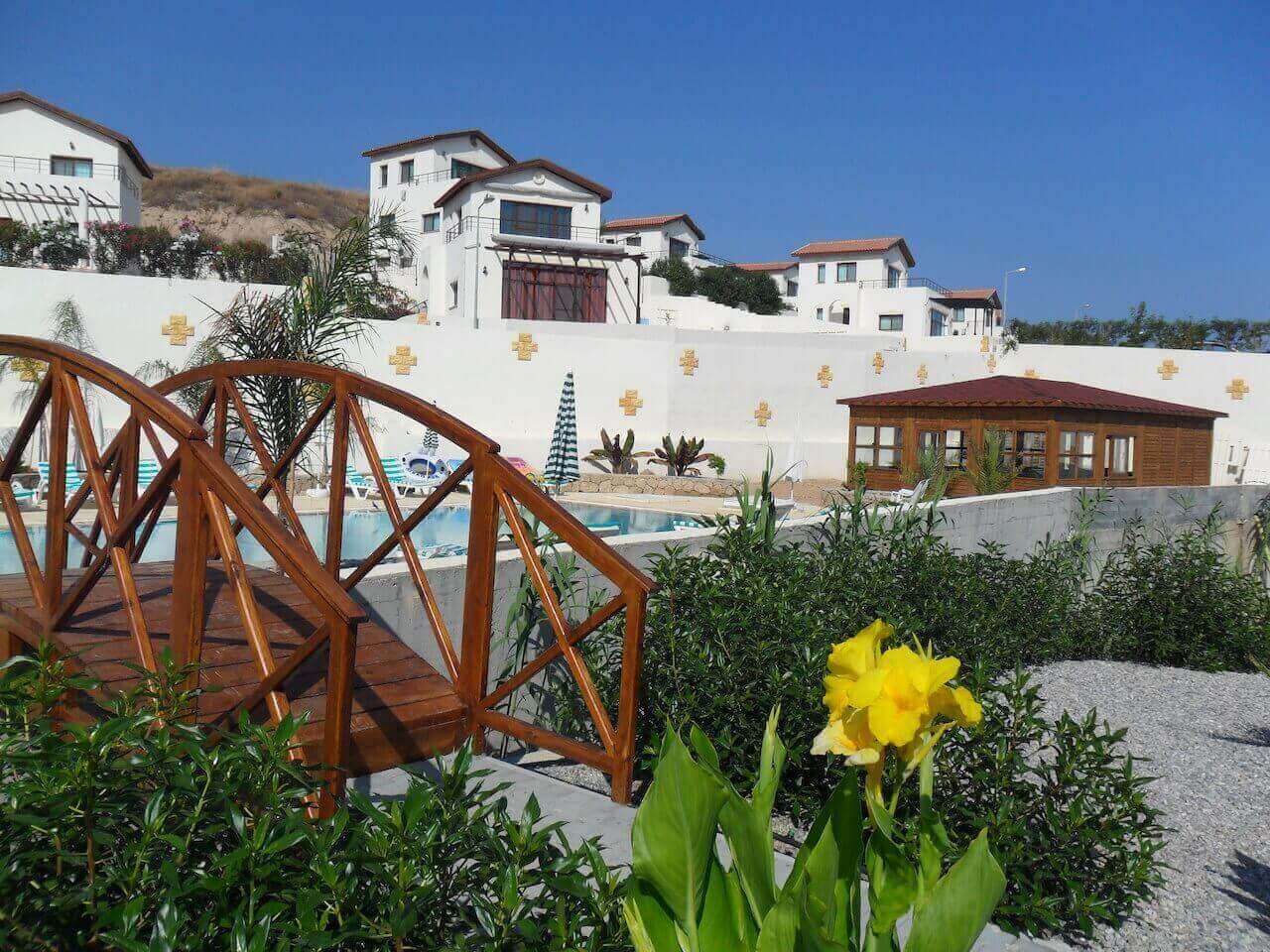 Bahceli Beachfront Seaview Villa 3 Bed Site Facilities - North Cyprus Property 5