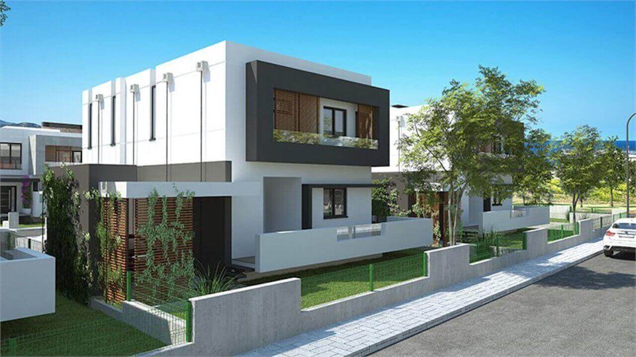Edremit Ultra Modern Seaview Villa 3 Bed - North Cyprus Property 3D3