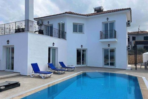 Esentepe Hillside Seaview Villa 4 Bed - North Cyprus Property 3