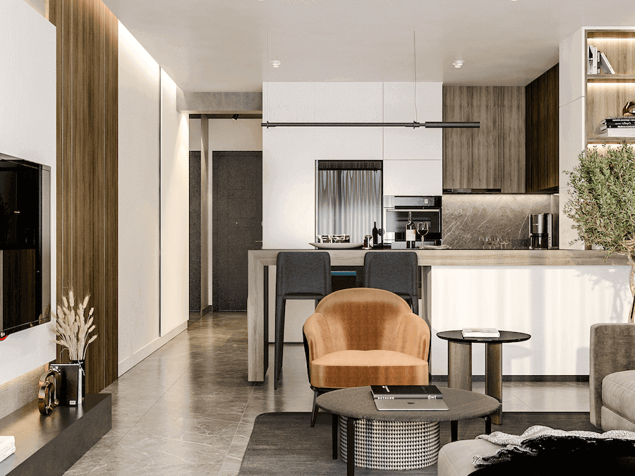 Tatlisu Ultra-Modern Seaview Apartment 1 Bed - North Cyprus Property 13