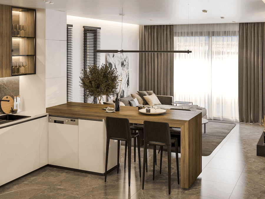 Tatlisu Ultra-Modern Seaview Apartment 1 Bed - North Cyprus Property 14