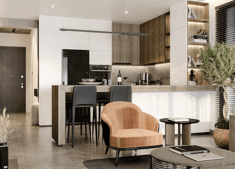 Tatlisu Ultra-Modern Seaview Apartment 1 Bed - North Cyprus Property 16