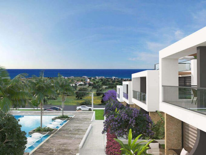 Tatlisu Ultra-Modern Seaview Apartments 1 Bed - North Cyprus Property 3