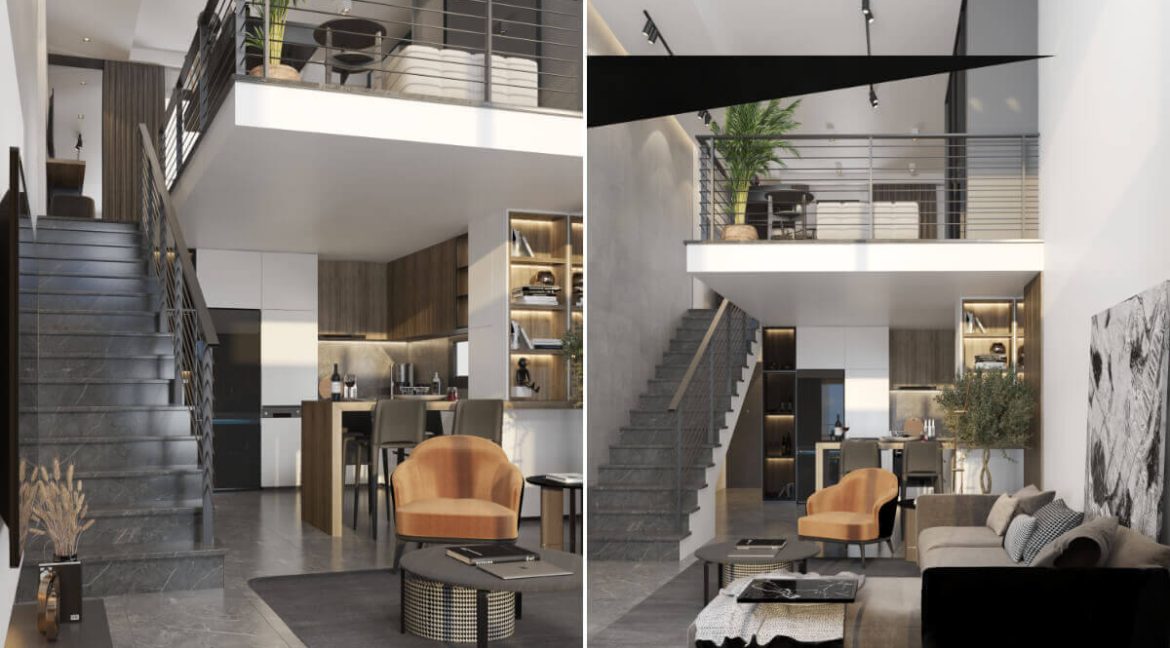 Tatlisu Ultra-Modern Seaview Loft Apartment - North Cyprus Property 17