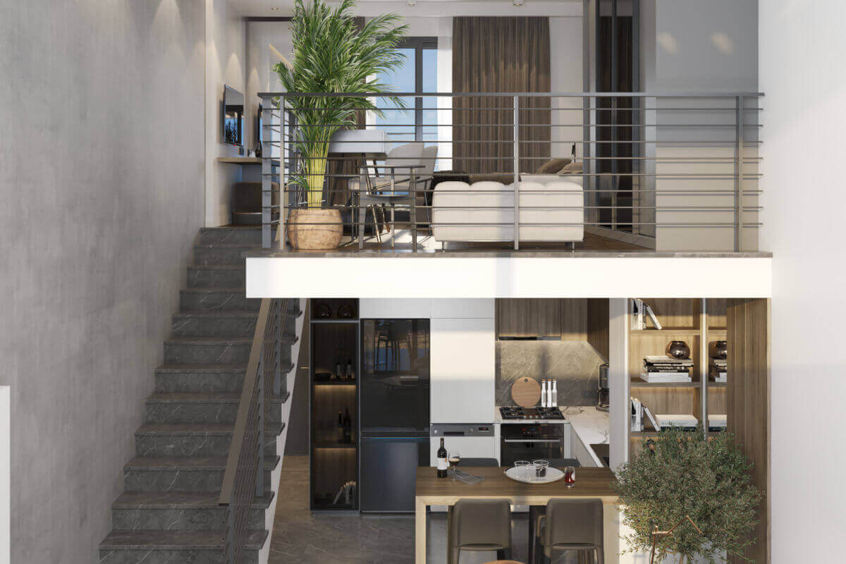 Tatlisu Ultra-Modern Seaview Lofts apartments 1 Bed