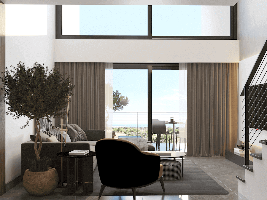 Tatlisu Ultra-Modern Seaview Loft Apartment - North Cyprus Property 4