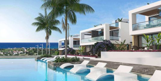Tatlisu Ultra-Modern Seaview Semi Detached Villas 2 Bed
