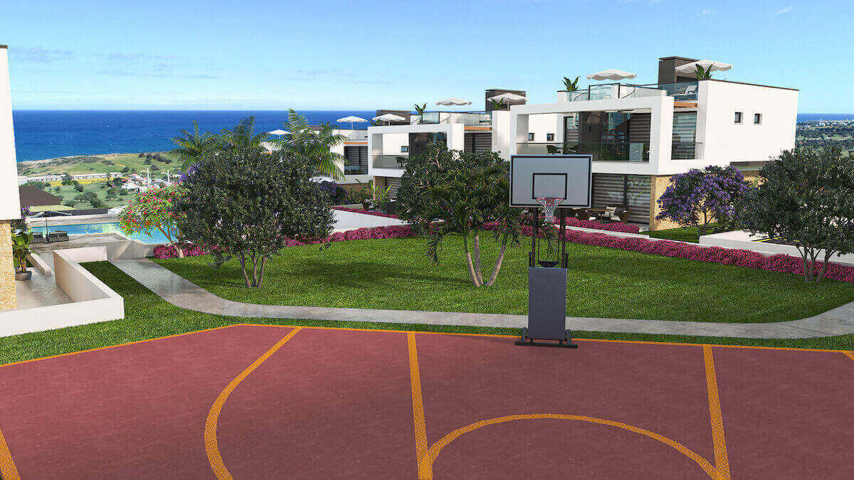 Tatlisu Ultra-Modern Seaview Semi Detached Villas 2 Bed - North Cyprus Property F7