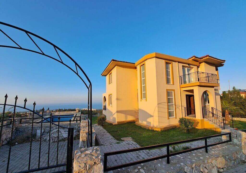 Arapkoy Panorama Sea View Villa 4 Bed - North Cyprus Property 3