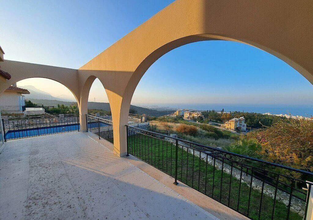 Arapkoy Panorama Sea View Villa 4 Bed - North Cyprus Property 5