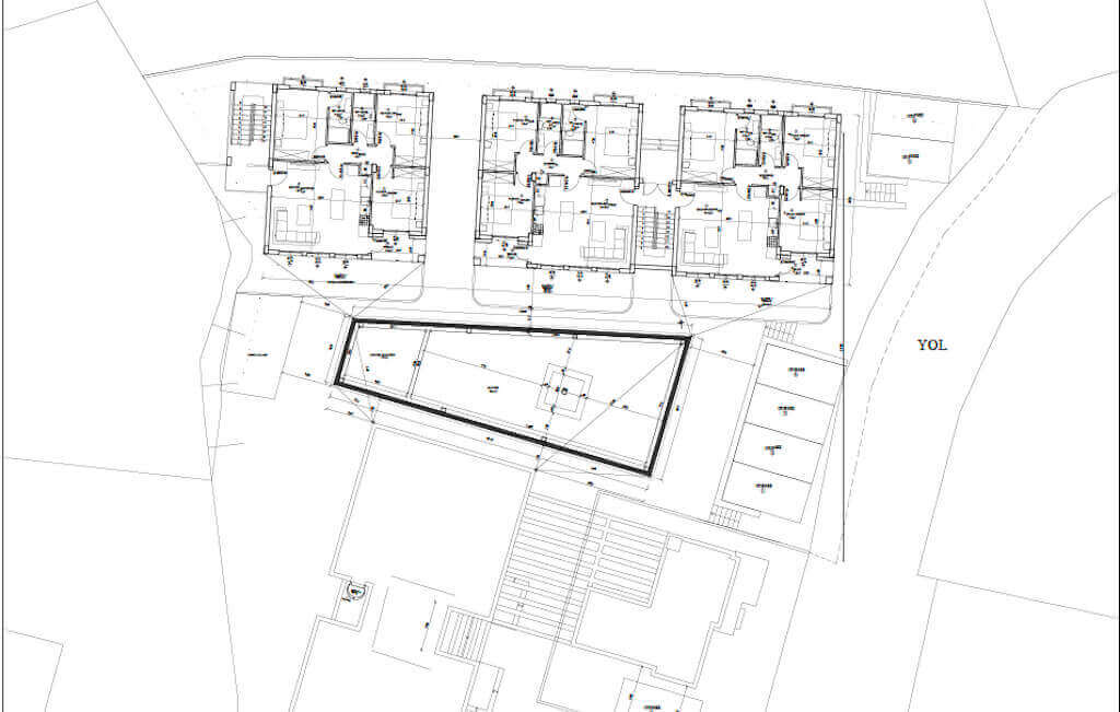 Catalkoy Seaview Apartments Site Plan