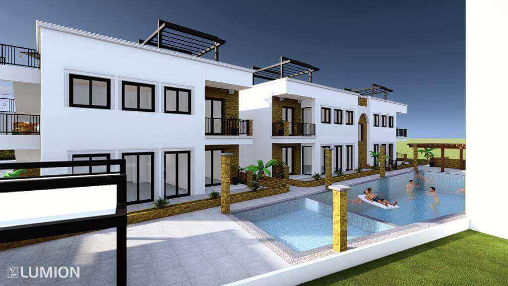 Catalkoy Village Seaview Apartments 3 Bed - North Cyprus Property 7