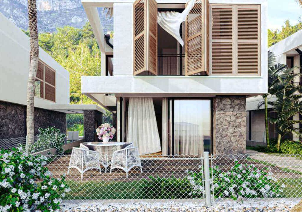 Alsancak Mediterranean Sea View Villa 3 Bed - North Cyprus Property 11