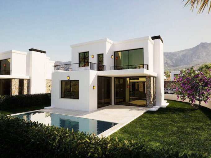 Edremit Luxury Mountain View Villa 3 Bed - North Cyprus Property 2