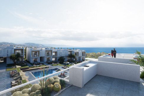 Квартиры на побережье Карсияка с видом на море - Недвижимость на Северном Кипре 5