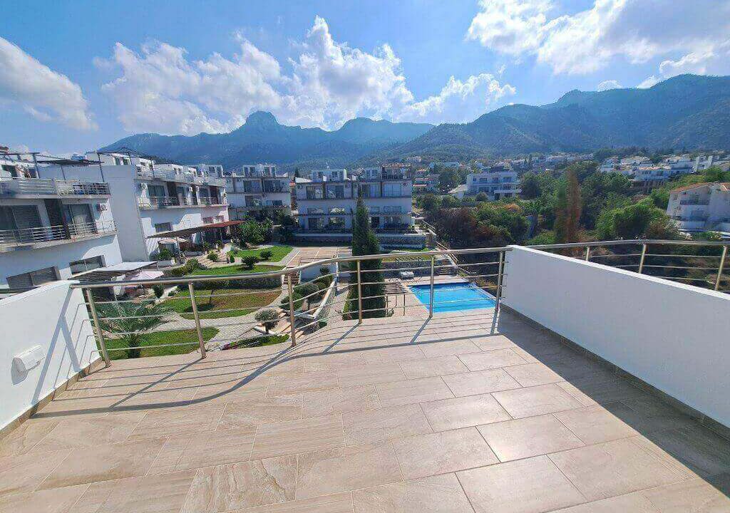 Cataloy Hillside Seavew Townhouse 3 Bed - North Cyprus Property 26