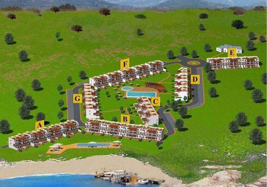 Tatlisu Marina Seaview Apartments Site Plan