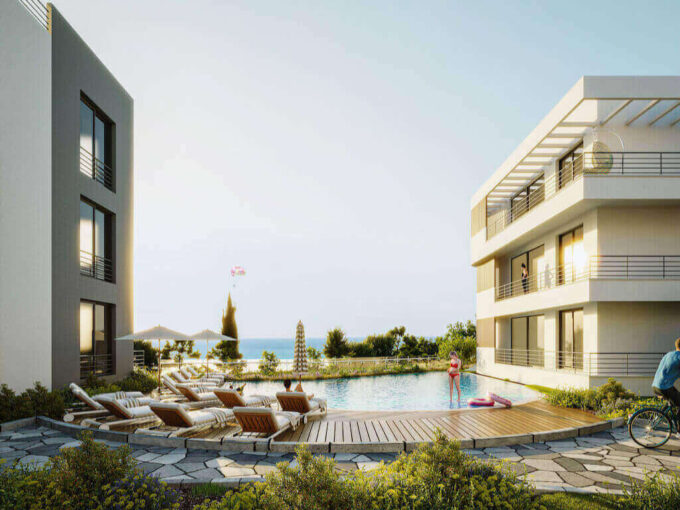 Lapta Seaview Modern Apartments - North Cyprus Property 1