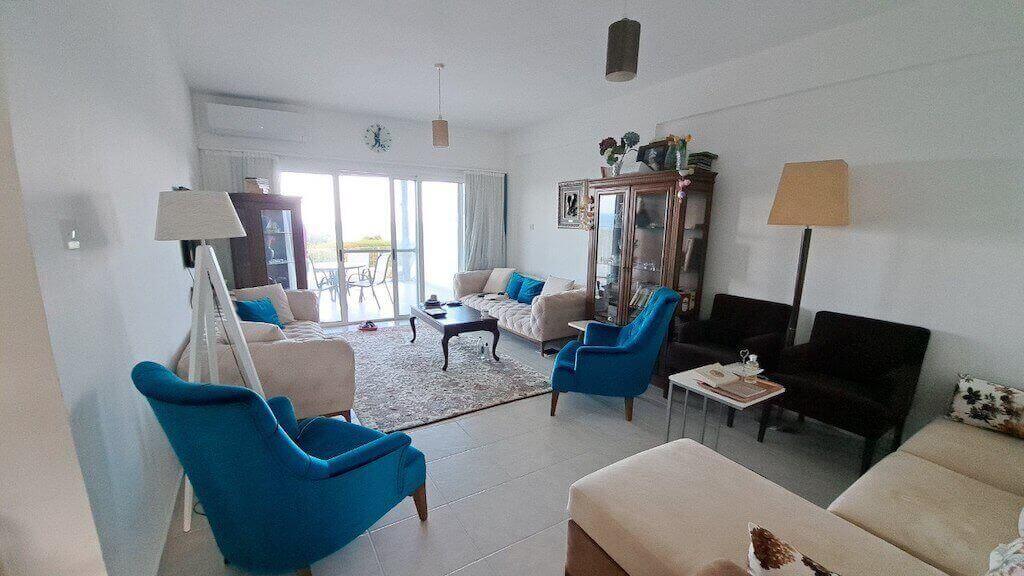 Esentepe Hillside Seaview Garden Apartment 3 Bed - North Cyprus Property 18