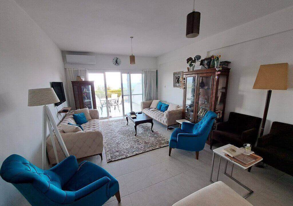Esentepe Hillside Seaview Garden Apartment 3 Bed - North Cyprus Property 7