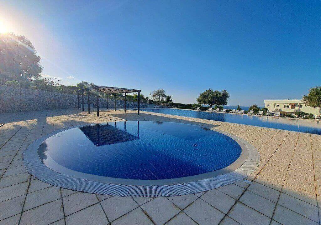 Esentepe Hillside Seaview Apartment 3 Bed - North Cypern Property N2
