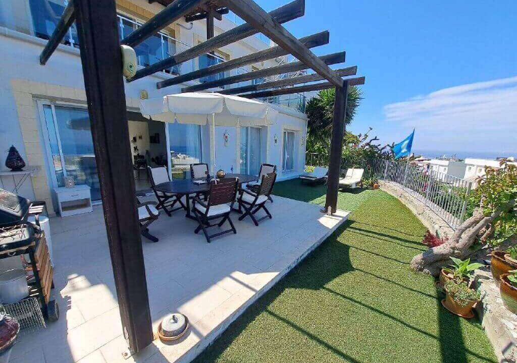 Esentepe Panorama Seaview Garden Apartment 3 Bed - North Cypern Property 29