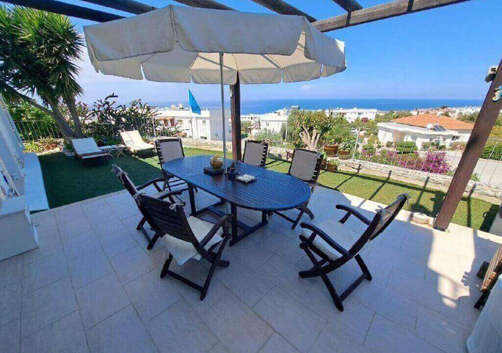 Esentepe Panorama Seaview Garden Apartment 3 Bed - North Cyprus Property 37