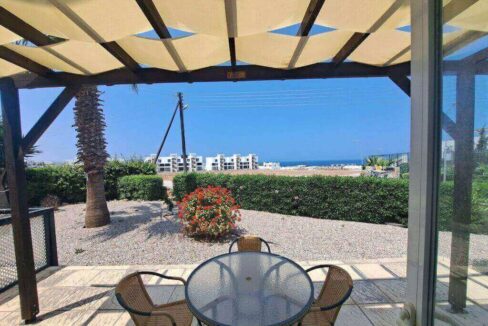Квартира с 2 спальнями и садом на побережье Бахчели — Недвижимость 5 на Северном Кипре