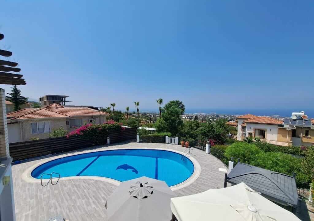 Catalkoy Seaview Villa with Annex 5 Bed - North Cyprus Property J1