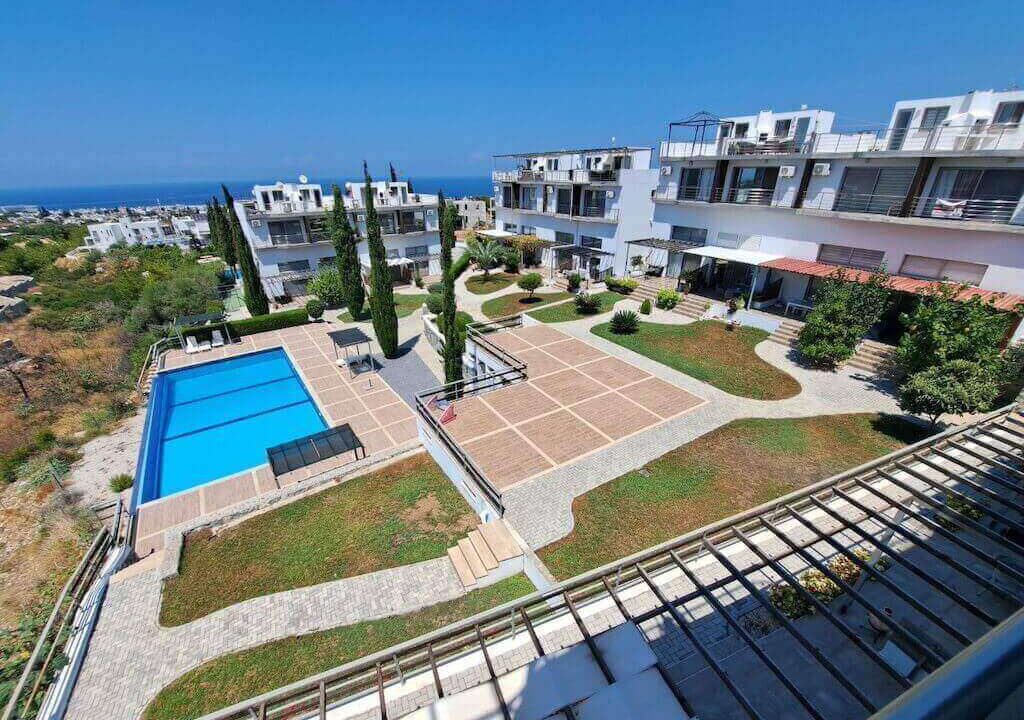 Catalkoy Hillside Panorama Semi Detached Town House 3 Bed - North Cyprus Property 29