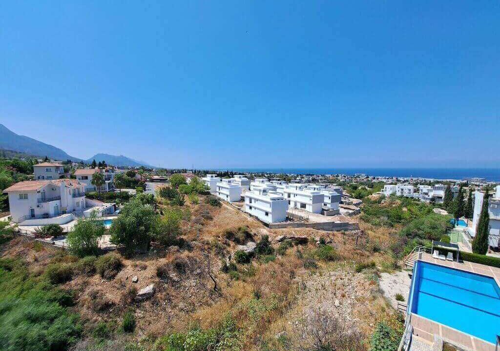 Catalkoy Hillside Panorama Semi Detached Town House 3 Bed - North Cyprus Property 33