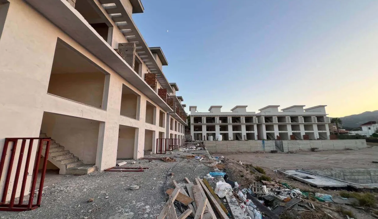 Bahceli Seaview Ground Floor Duplex Apartment 1 Bed - North Cyprus Property C2