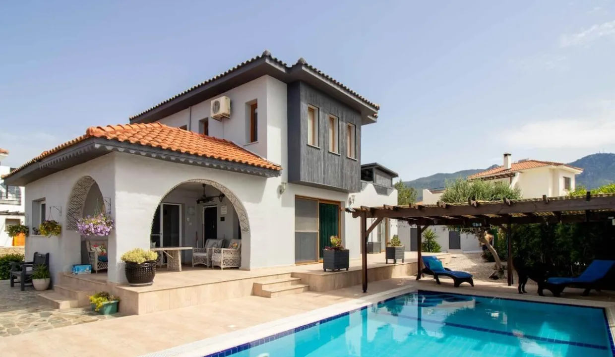 Karaagac Hillside Luxury Villa 3 Bed - North Cyprus Property A16