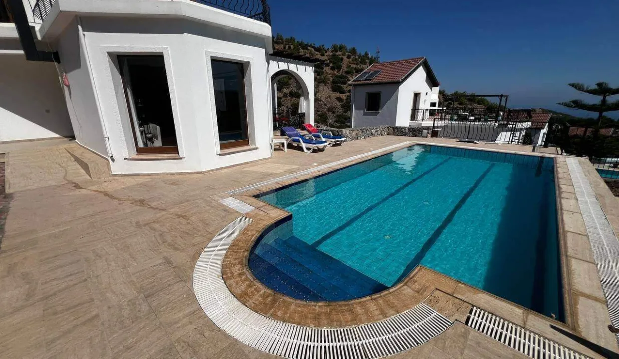 Alsancak Seaview Panaroma Villa 4 Bed - North Cyprus Property 8