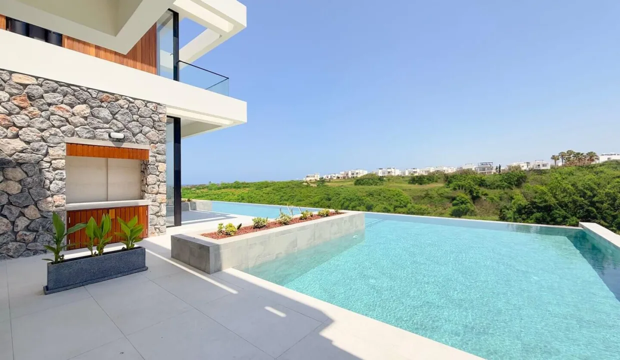 Esentepe Coast Ultra-Modern Seaview Villa 2 Bed - North Cyprus Property 13