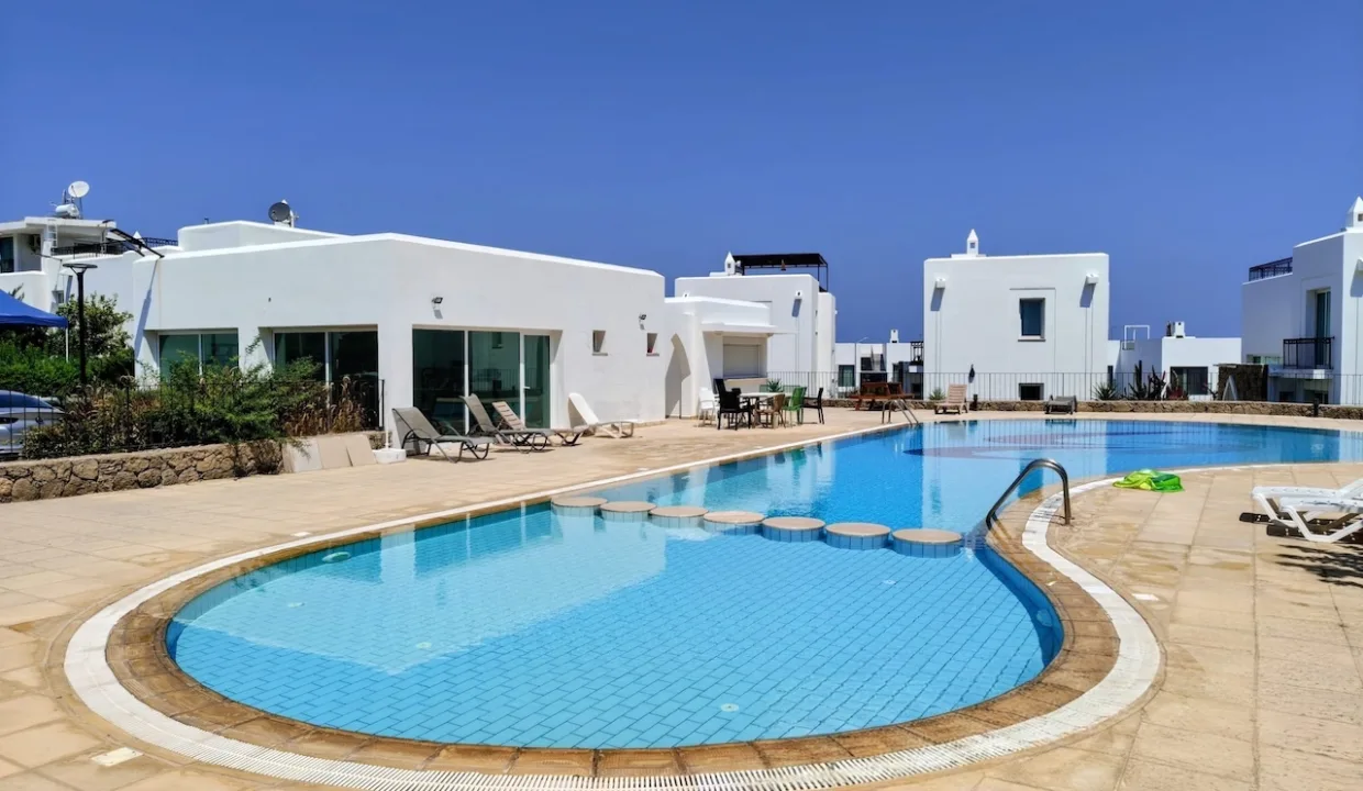 Karsiyaka Semi-Detached Seaview Home 3 Bed - North Cyprus Property 1